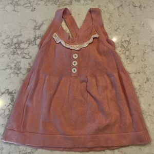 Matilda Jane Pink Camisole with Button Accents